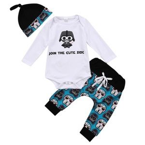 3 PC star wars infant